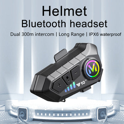 Y10-2x Bluetooth Headset Intercom 300m