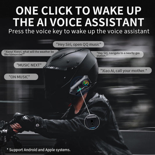 Y10-2x Bluetooth Headset Intercom 300m