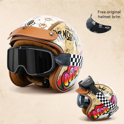 All Seanson 103 Motorcycle Open Face Helmet