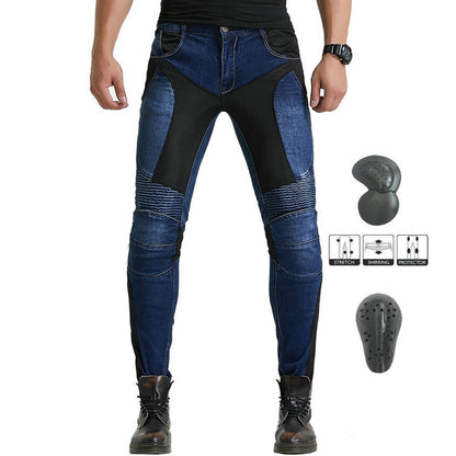 Furious 71 Men’s Summer Riding Jeans With Protection Gear