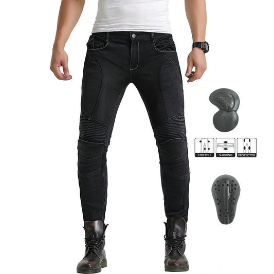 Furious 71 Men’s Summer Riding Jeans With Protection Gear