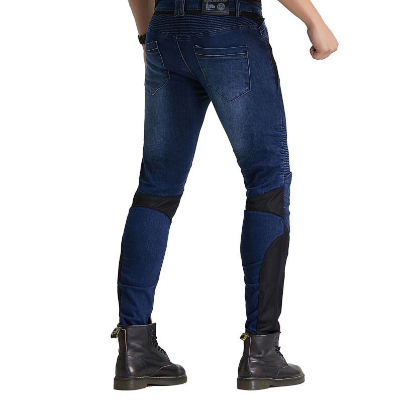 Furious 71 Men’s Summer Riding Jeans With Protection Gear