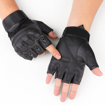Outdoor Military Fans Motorcycle Fingerless Gloves
