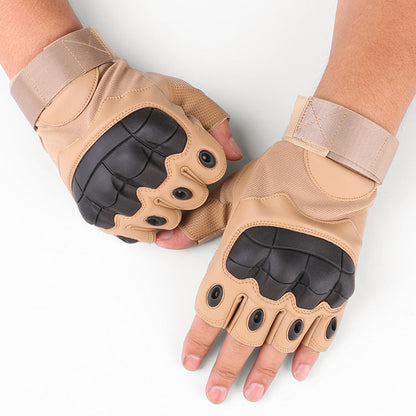 Outdoor Military Fans Motorcycle Fingerless Gloves