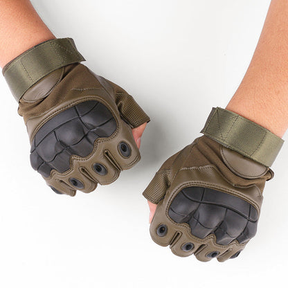 Outdoor Military Fans Motorcycle Fingerless Gloves