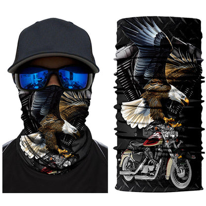 15 in 1 Motorcycle Neck Gaiter Headwear
