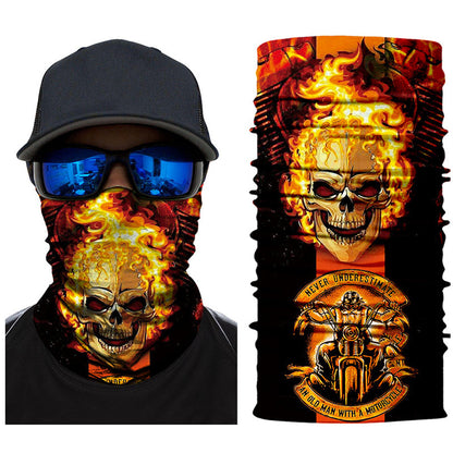 15 in 1 Motorcycle Neck Gaiter Headwear