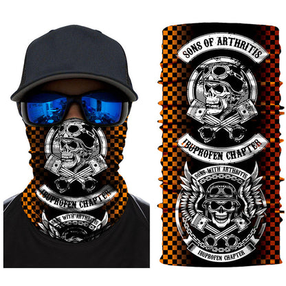 15 in 1 Motorcycle Neck Gaiter Headwear
