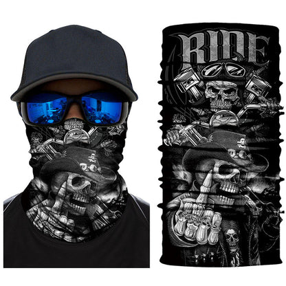 15 in 1 Motorcycle Neck Gaiter Headwear