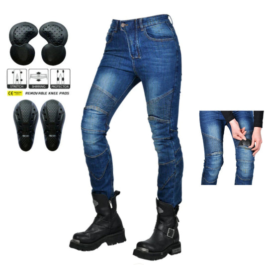 Women’s M2 Casual Denim Reinforced Motorcycle Jeans
