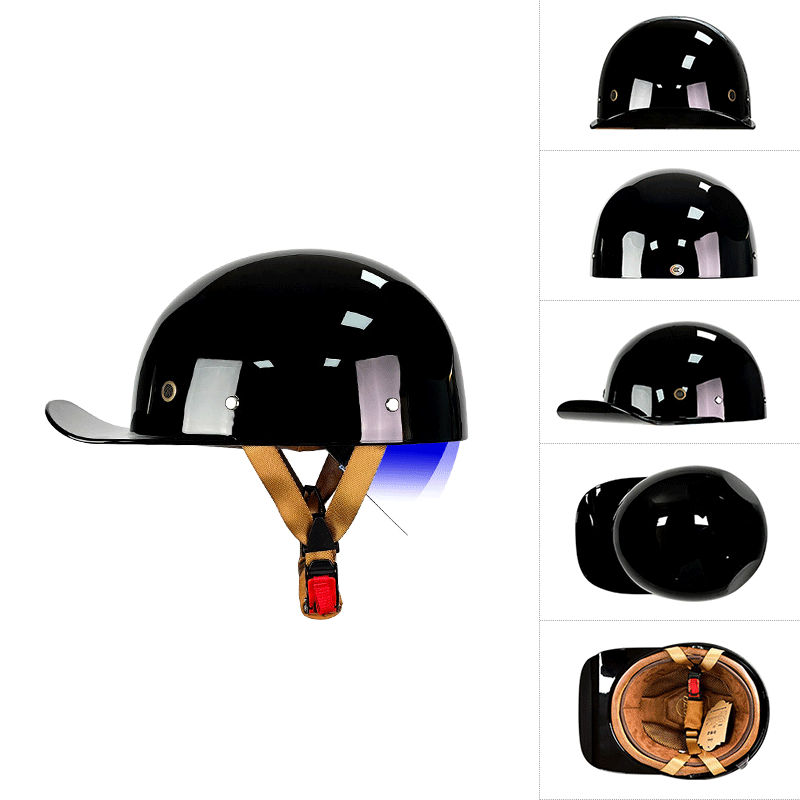 All-Season Baseball Cap Half Face Helmet