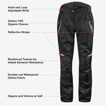 Water-Repellent Super Air Motorcycle Pants