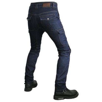 Men's K-2 Cordura Motorcycle Cargo Jeans