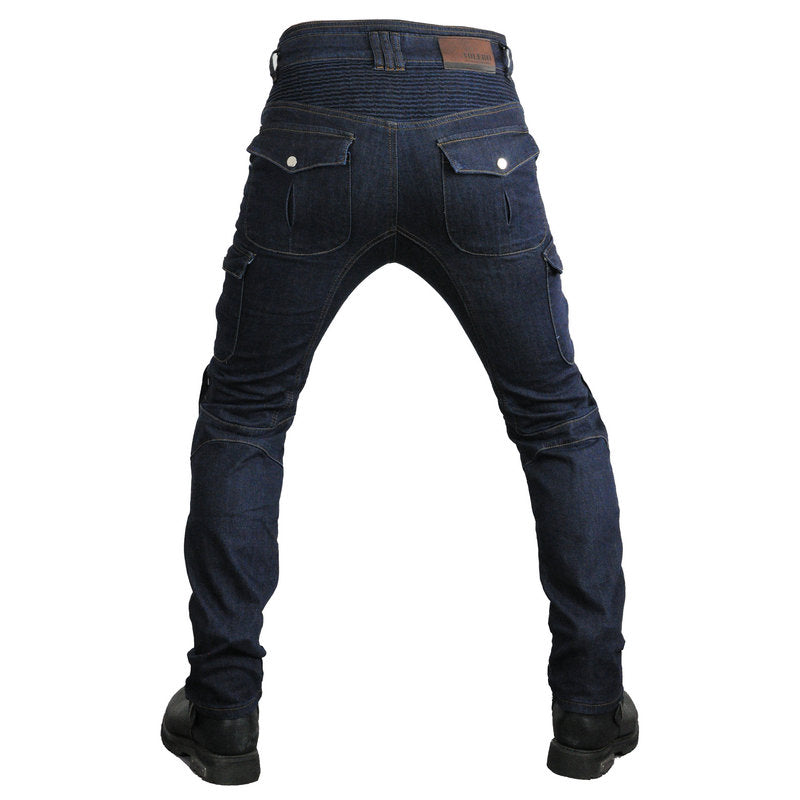 Men's K-2 Cordura Motorcycle Cargo Jeans