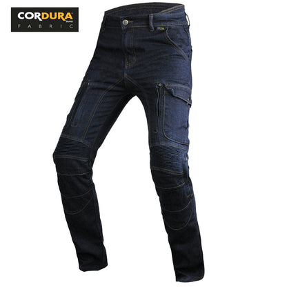 Men's K-2 Cordura Motorcycle Cargo Jeans