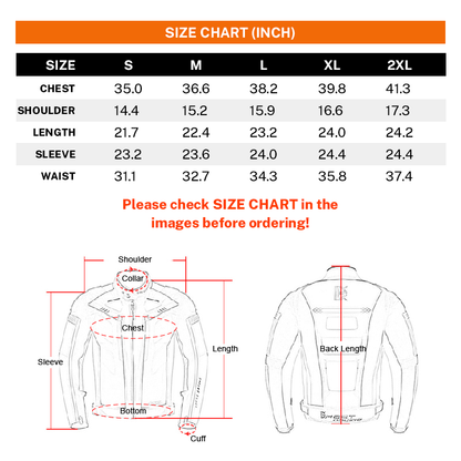 Women's Motorcycle Mesh Protective Jacket