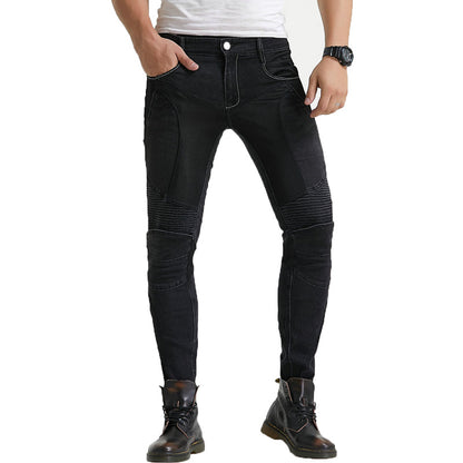 Furious 71 Men’s Summer Riding Jeans With Protection Gear
