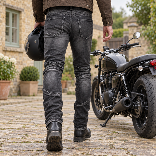 Nomad 3 Men’s Armoured Motorcycle Riding Jeans – lifestyle