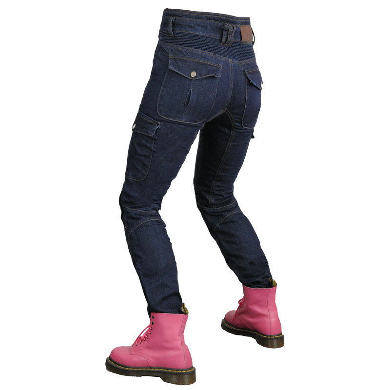 Women's K-2 Cordura Motorcycle Cargo Jeans