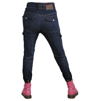 Women's K-2 Cordura Motorcycle Cargo Jeans