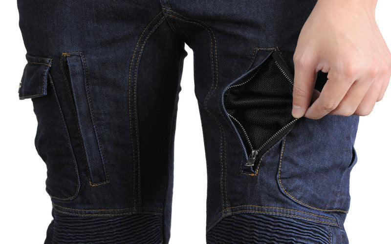Women's K-2 Cordura Motorcycle Cargo Jeans